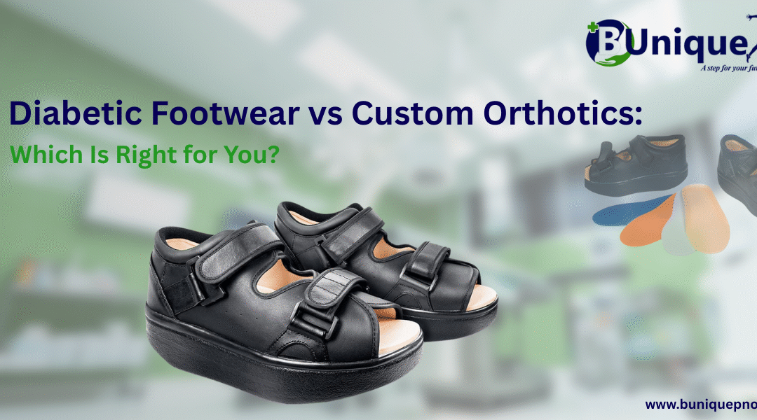 Diabetic Footwear vs Custom Orthotics: Which Is Right for You?