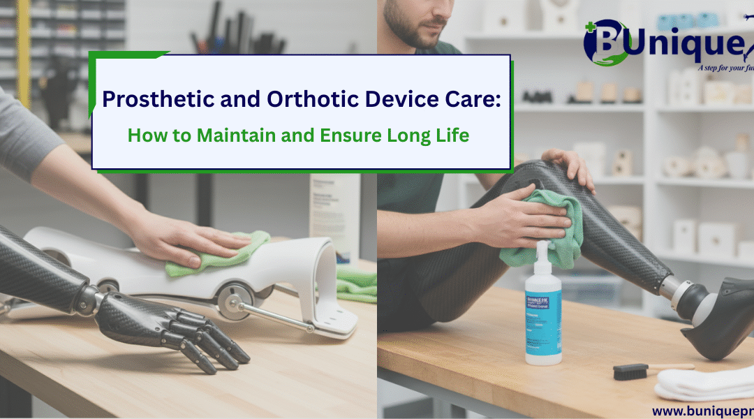Prosthetic and Orthotic Device Care: How to Maintain and Ensure Long Life