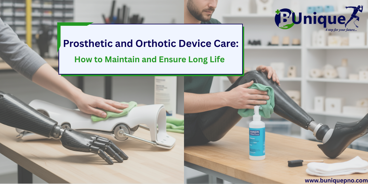 Prosthetic and Orthotic Device Care How to Maintain and Ensure Long Life
