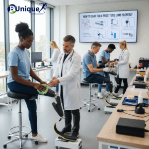 
how to care for a Prosthetic Limb Properly