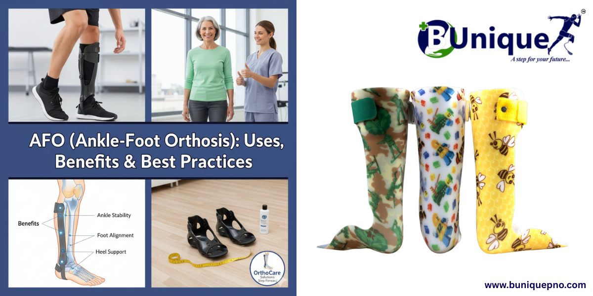 AFO (Ankle-Foot Orthosis): Uses, Benefits & Best Practices