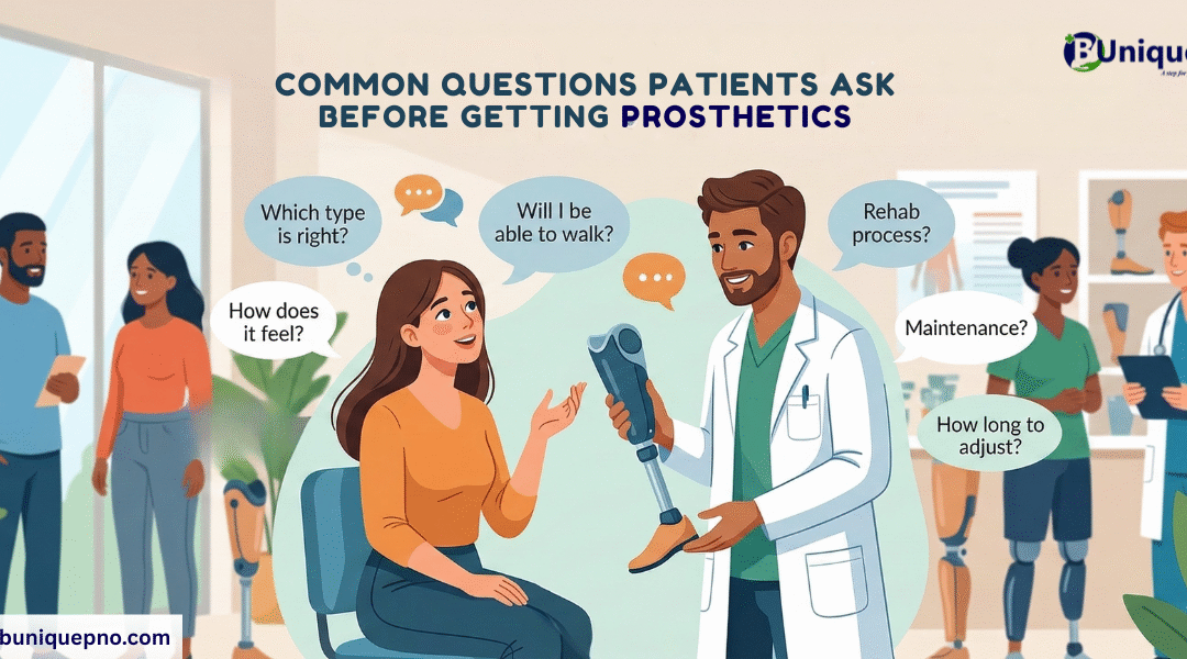 Common Questions Patients Ask Before Getting Prosthetics