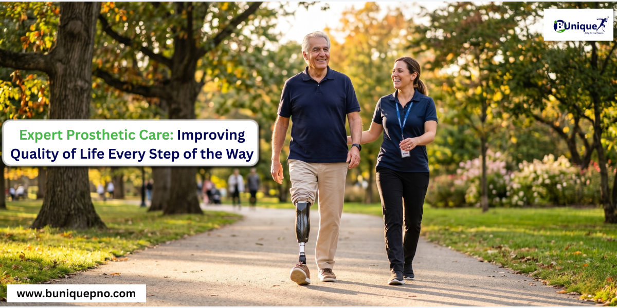 Expert Prosthetic Care: Improving Quality of Life Every Step of the Way